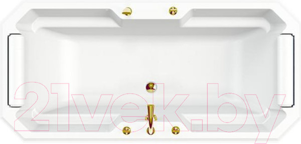 Изображение товара Ванна акриловая Radomir Фернандо 190x90 / 4-01-4-0-1-421 (с подголовниками)