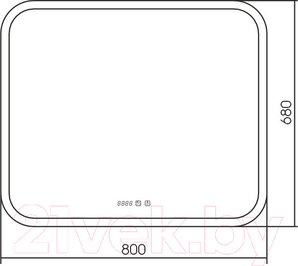 Изображение товара Зеркало Silver Mirrors Стив 80x68 / ФР-00001353