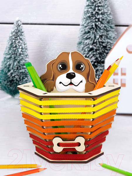 Изображение товара Набор для творчества Woody Органайзер. Бигль Тоби / 02789