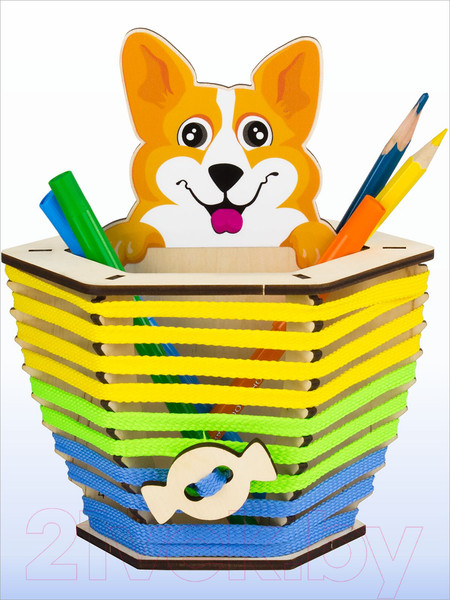 Изображение товара Набор для творчества Woody Органайзер. Корги Оскар / 02802