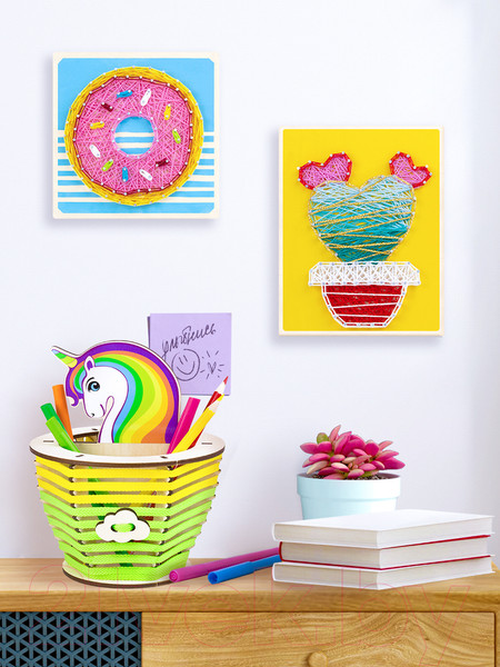 Изображение товара Набор для творчества Woody Органайзер. Единорог Звездочка / 02819