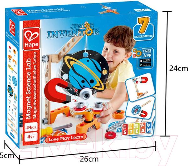 Изображение товара Научная игра Hape Научная лаборатория / E3033-HP