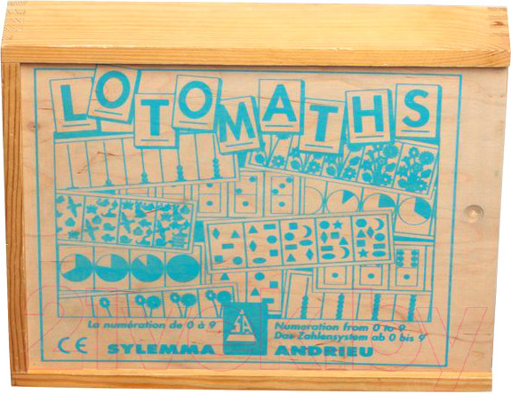 Изображение товара Развивающая игра ЛЭМ Домино. Математика / 5005