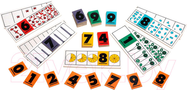Изображение товара Развивающая игра ЛЭМ Домино. Математика / 5005