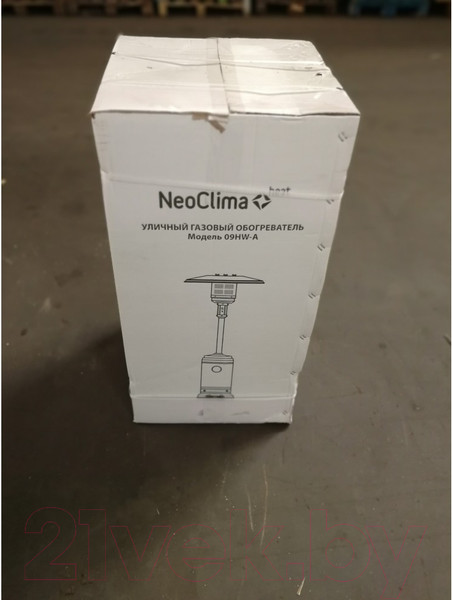 Изображение товара Уличный инфракрасный газовый обогреватель Neoclima 09HW-A уличный (серый)