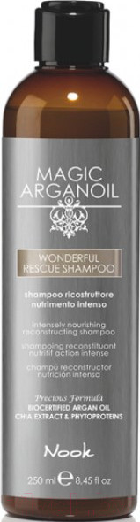 Изображение товара Шампунь для волос Nook Magic Arganoil / Wonderful Rescue Shampoo Intensely Nourishing (250мл)