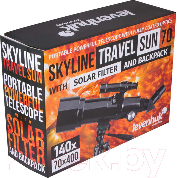 Изображение товара Телескоп Levenhuk Skyline Travel Sun 70 / 72481