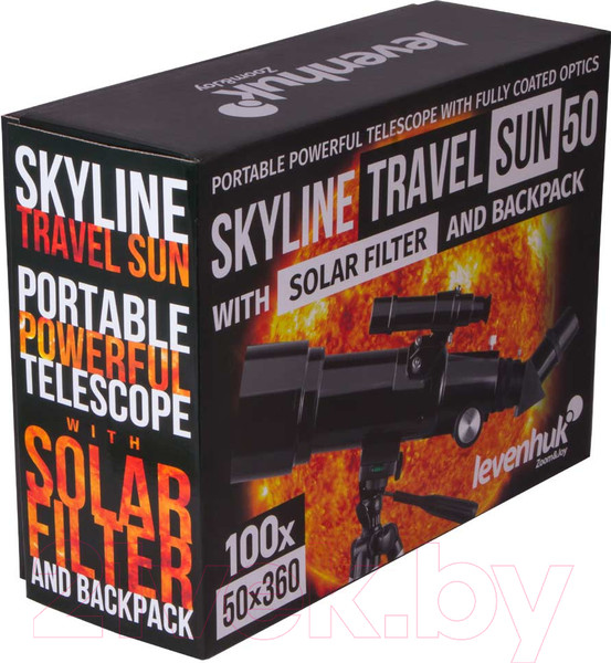 Изображение товара Телескоп Levenhuk Skyline Travel Sun 50 / 71996
