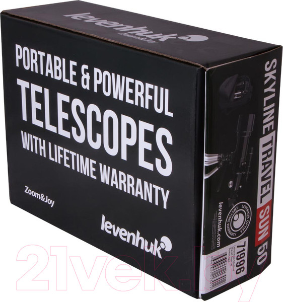 Изображение товара Телескоп Levenhuk Skyline Travel Sun 50 / 71996