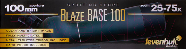 Изображение товара Подзорная труба Levenhuk Blaze BASE 100 / 73901