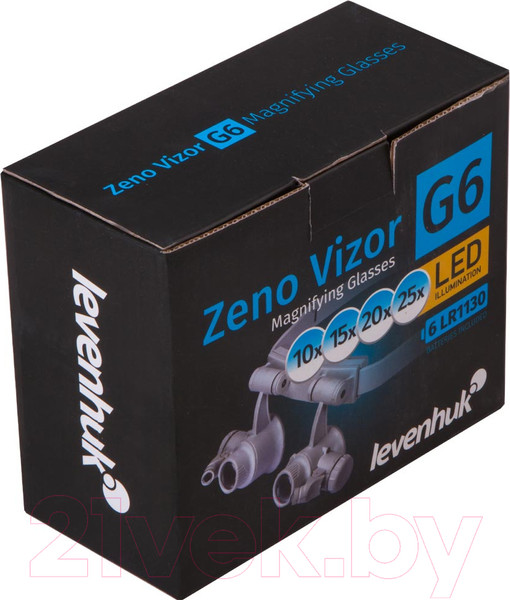 Изображение товара Лупа-очки Levenhuk Zeno Vizor G6 / 72612