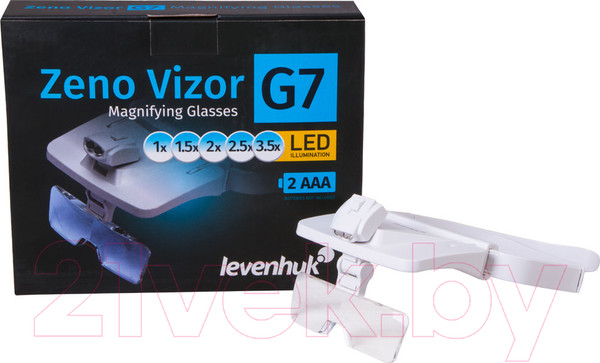 Изображение товара Лупа-очки Levenhuk Zeno Vizor G7 / 72610