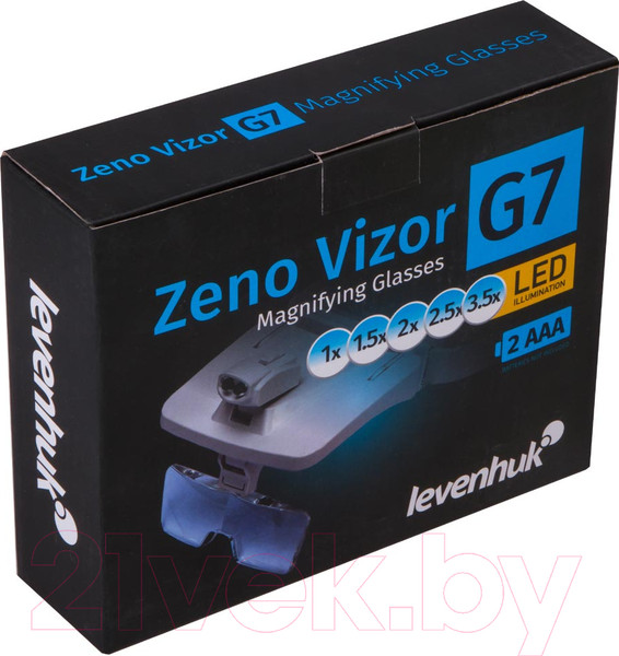 Изображение товара Лупа-очки Levenhuk Zeno Vizor G7 / 72610