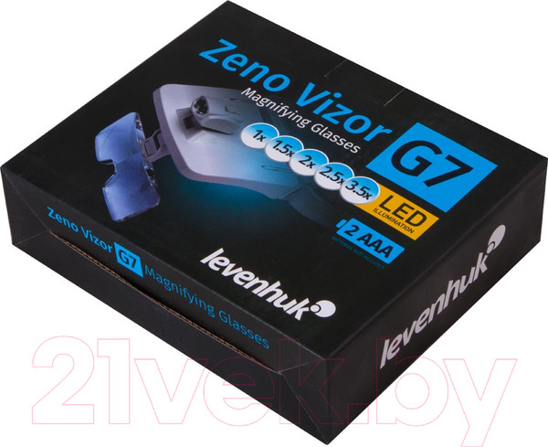 Изображение товара Лупа-очки Levenhuk Zeno Vizor G7 / 72610