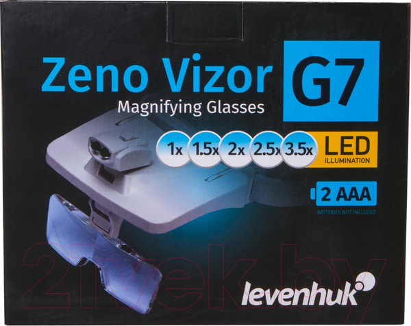 Изображение товара Лупа-очки Levenhuk Zeno Vizor G7 / 72610