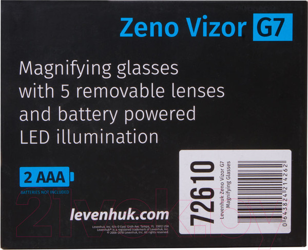 Изображение товара Лупа-очки Levenhuk Zeno Vizor G7 / 72610