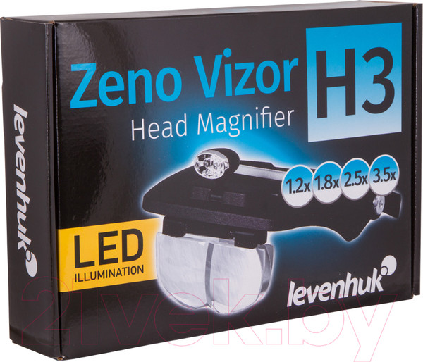 Изображение товара Лупа-очки Levenhuk Zeno Vizor H3 / 69670
