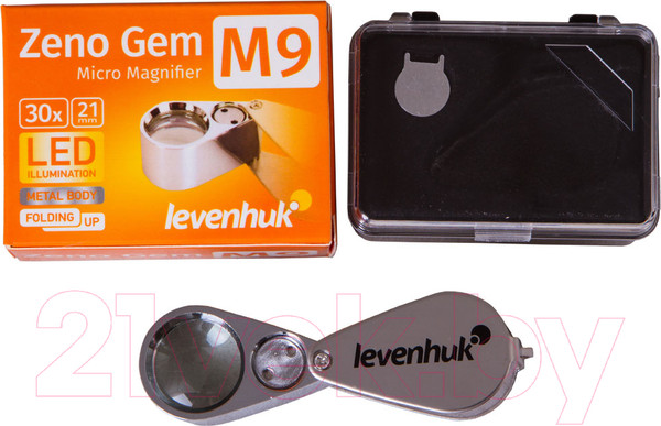 Изображение товара Лупа ручная Levenhuk Zeno Gem M9 / 70438