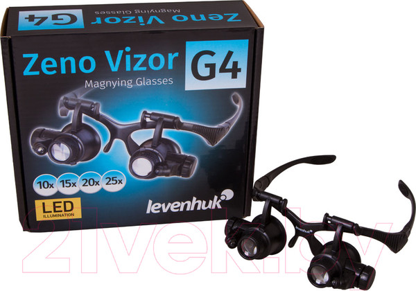 Изображение товара Лупа-очки Levenhuk Zeno Vizor G4 / 70432