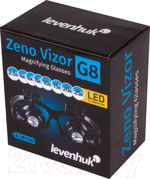 Изображение товара Лупа-очки Levenhuk Zeno Vizor G8 / 74106