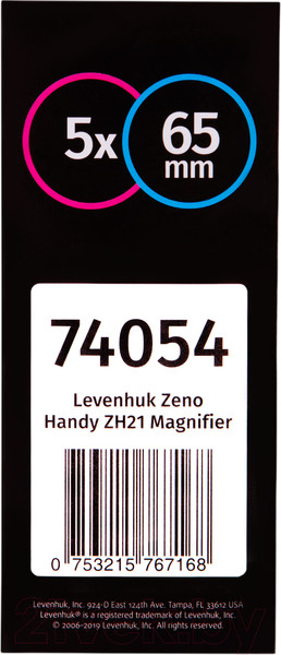 Изображение товара Лупа ручная Levenhuk Zeno Handy ZH21 / 74054