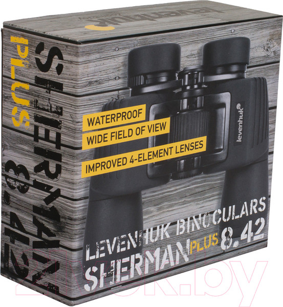 Изображение товара Бинокль Levenhuk Sherman PLUS 8x42 / 67729
