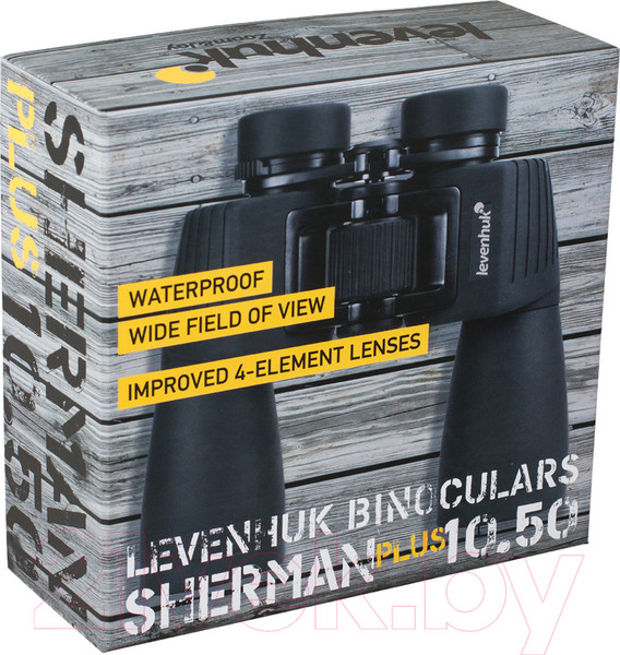 Изображение товара Бинокль Levenhuk Sherman PLUS 10x50 / 67731