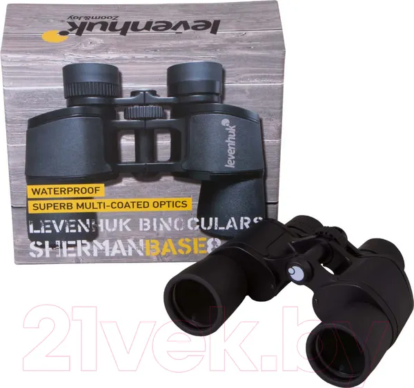 Изображение товара Бинокль Levenhuk Sherman BASE 8x42 / 71142
