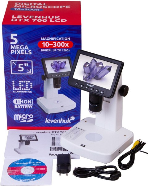 Изображение товара Микроскоп цифровой Levenhuk DTX 700 LCD / 75075