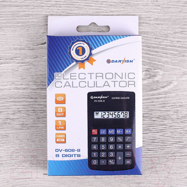 Изображение товара Калькулятор Darvish DV-608-8