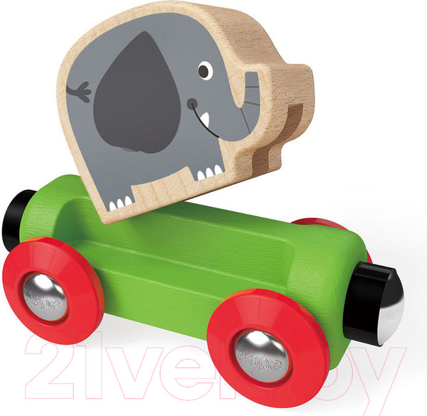 Изображение товара Вагон игрушечный Hape Поезд Джунгли / E3807-HP