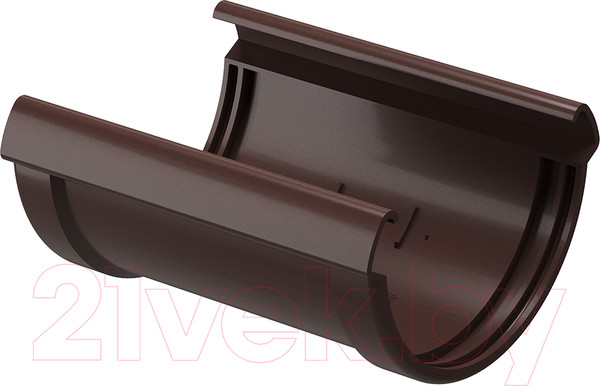 Изображение товара Соединитель желобов Docke Lux (шоколад)