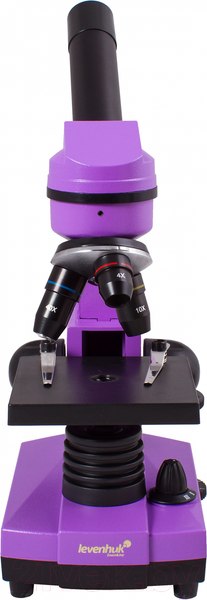 Изображение товара Микроскоп оптический Levenhuk Rainbow 2L / 69036 (Amethyst)