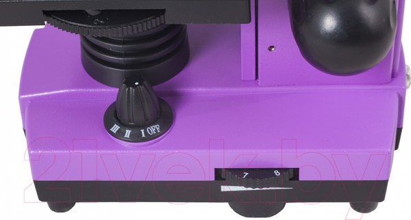 Изображение товара Микроскоп оптический Levenhuk Rainbow 2L / 69036 (Amethyst)