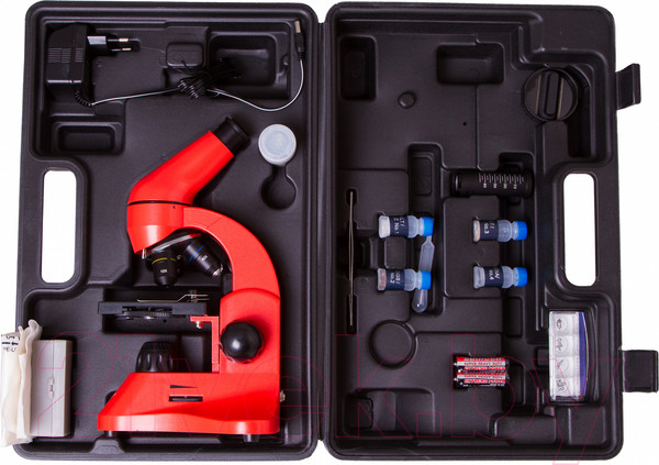 Изображение товара Микроскоп оптический Levenhuk Rainbow 50L / 69050 (Orange)