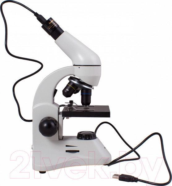 Изображение товара Микроскоп оптический Levenhuk Rainbow D50L Plus Moonstone / 69056