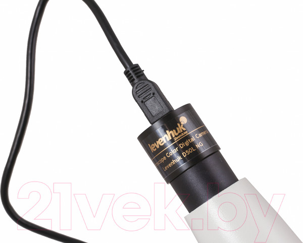 Изображение товара Микроскоп оптический Levenhuk Rainbow D50L Plus Moonstone / 69056