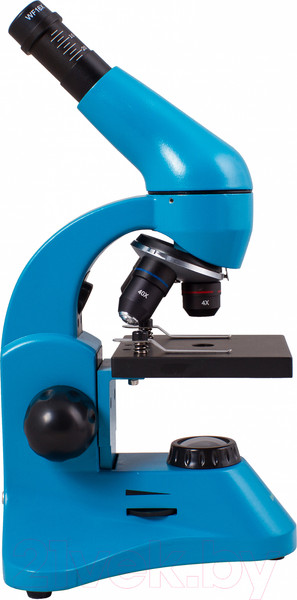 Изображение товара Микроскоп оптический Levenhuk Rainbow 50L Plus / 69053 (Azure)