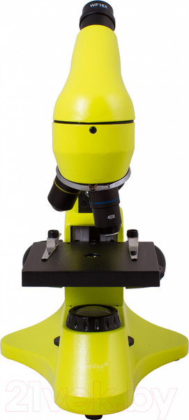 Изображение товара Микроскоп оптический Levenhuk Rainbow 50L Plus / 69054 (Lime)