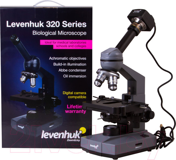 Изображение товара Микроскоп цифровой Levenhuk D320L Plus / 73796
