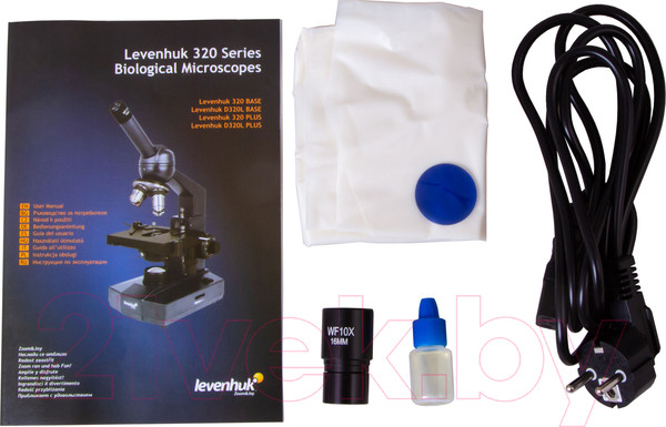 Изображение товара Микроскоп оптический Levenhuk 320 BASE / 73811