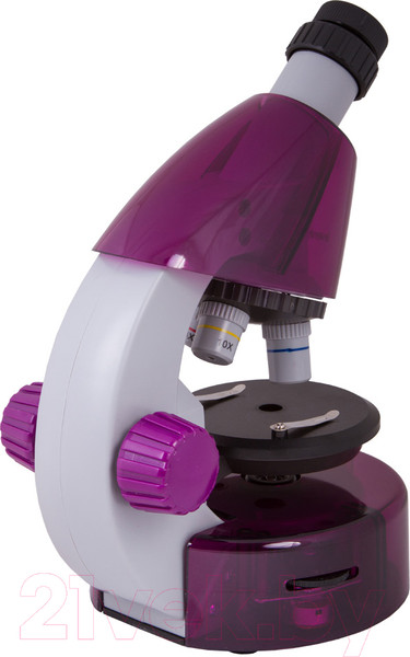 Изображение товара Микроскоп оптический Levenhuk LabZZ M101 / 69033 (Amethyst)