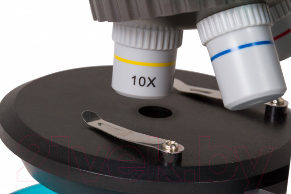 Изображение товара Микроскоп оптический Levenhuk LabZZ M101 / 69301 (Azure)