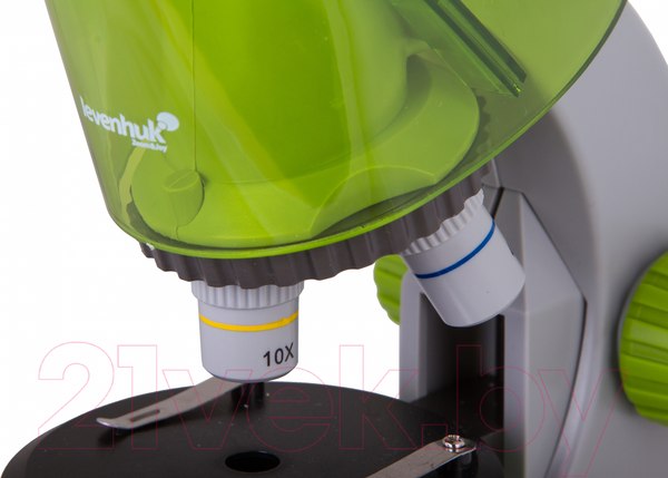 Изображение товара Микроскоп оптический Levenhuk LabZZ M101 / 69034 (Lime)