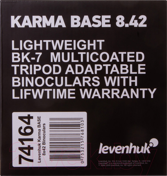Изображение товара Бинокль Levenhuk Karma BASE 8x42 / 74164