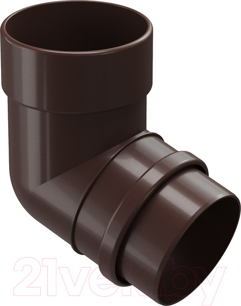 Изображение товара Колено трубы водосточной Docke Lux 72 градуса (шоколад)