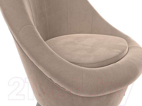 Изображение товара Кресло мягкое Лига Диванов 252 / 105532 (велюр, бежевый)