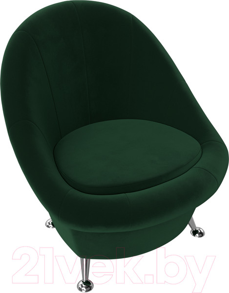 Изображение товара Кресло мягкое Лига Диванов 252 / 105535 (велюр, зеленый)