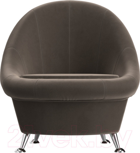Изображение товара Кресло мягкое Лига Диванов 252 / 105536 (велюр, коричневый)