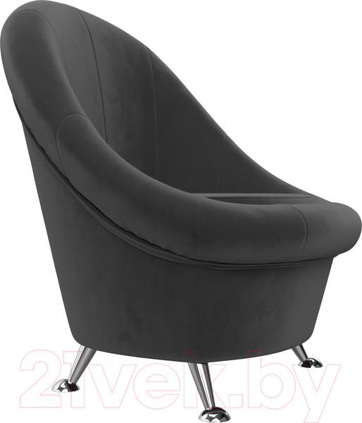 Изображение товара Кресло мягкое Лига Диванов 252 / 105537 (велюр, серый)